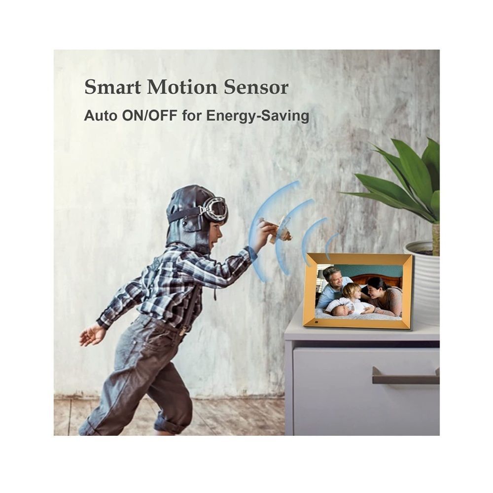 10.1 Inch WiFi Smart Digital Photo Frame,Motion Sensor - Picture 5 of 10